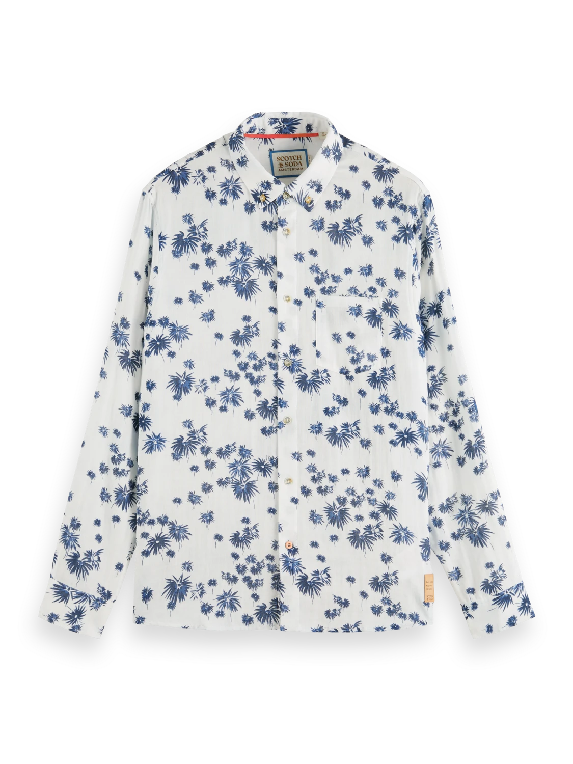 Scotch & Soda Regular Fit Bonded Shirt With Sleeve Adjustment 7 Scotch & Soda Regular Fit Bonded Shirt With Sleeve Adjustment - Image 5