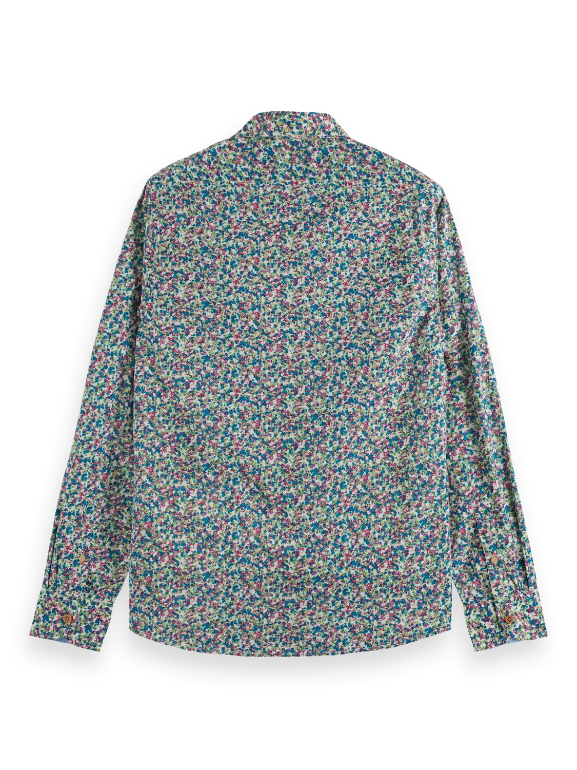 Scotch & Soda Allover Flower Print Shirt 4 Scotch & Soda Allover Flower Print Shirt - Image 2