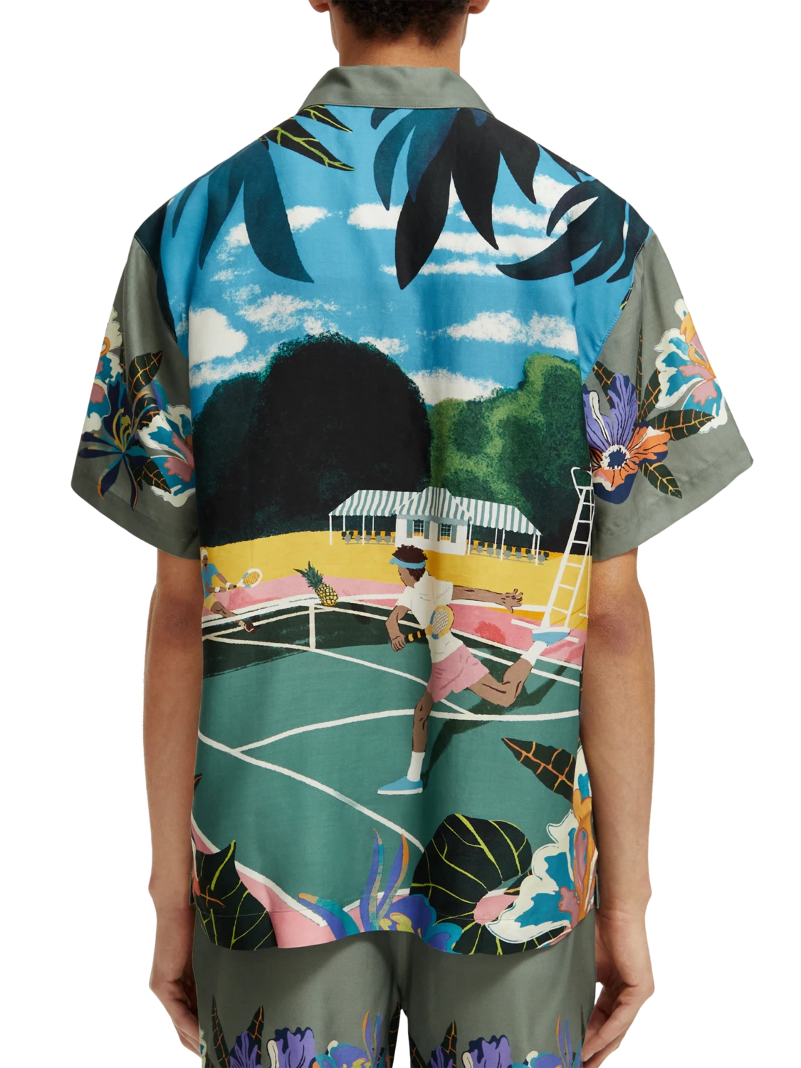 Scotch & Soda Printed Camp Shirt 5 Scotch & Soda Printed Camp Shirt - Image 3