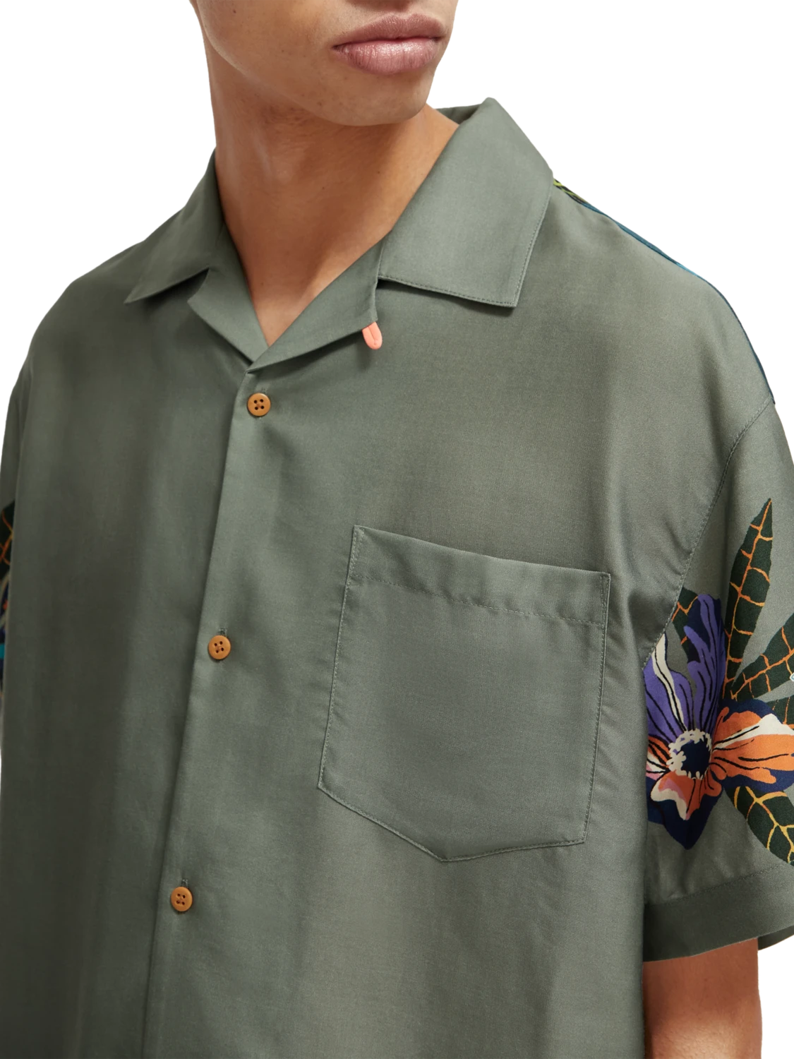 Scotch & Soda Printed Camp Shirt 6 Scotch & Soda Printed Camp Shirt - Image 4