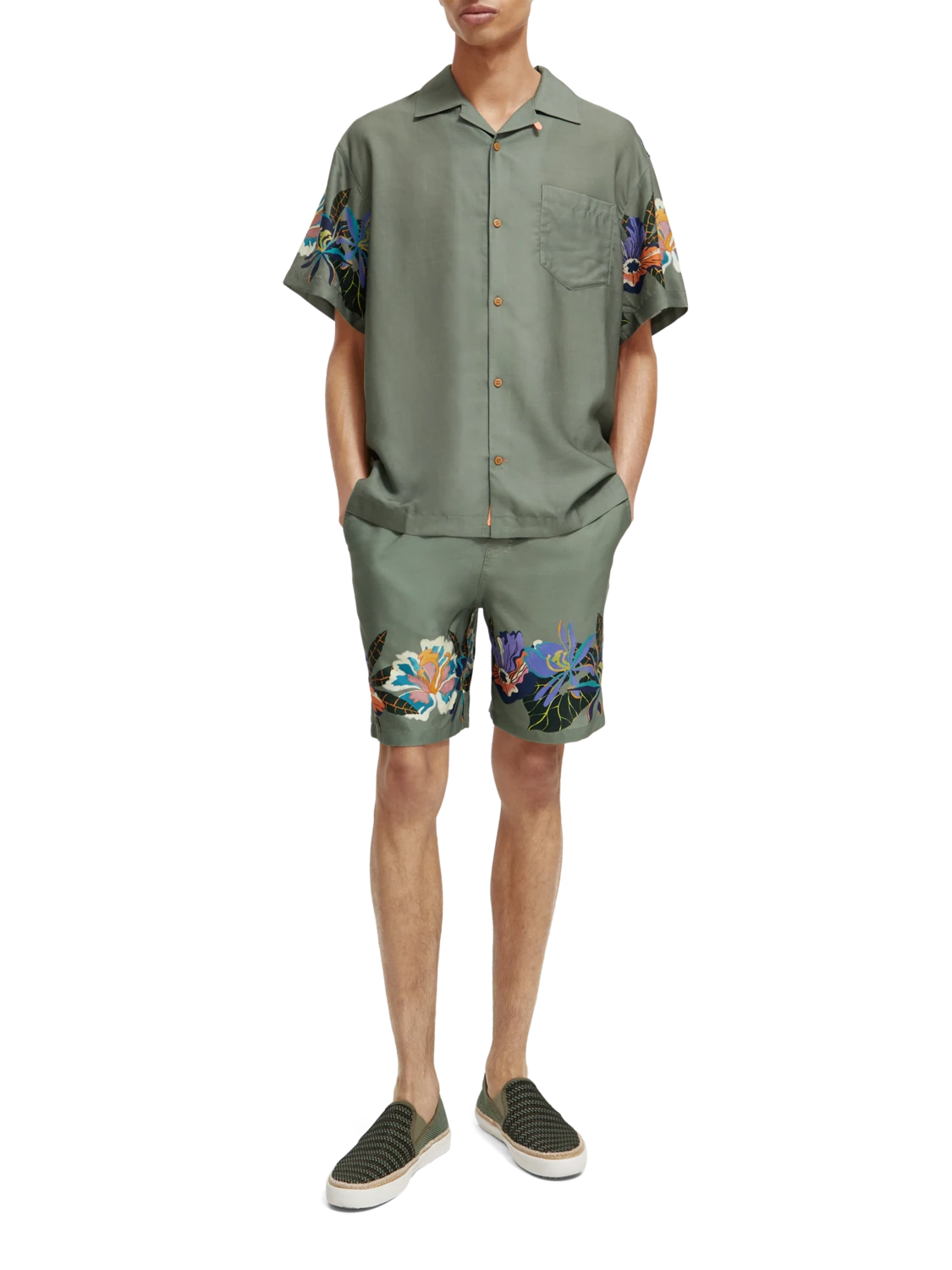 Scotch & Soda Printed Camp Shirt 4 Scotch & Soda Printed Camp Shirt - Image 2