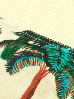 Scotch & Soda Garment-Dyed High-Neck Sweatshirt -Scotch & Soda 171660 Banana DTL6