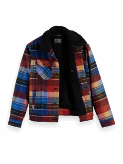 Scotch & Soda Sherpa-Lined Trucker Jacket -Scotch & Soda 172057 Combo 20A DTL