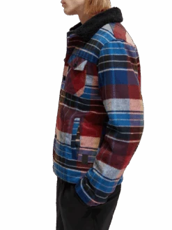 Scotch & Soda Sherpa-Lined Trucker Jacket -Scotch & Soda 172057 Combo 20A NHD SDE