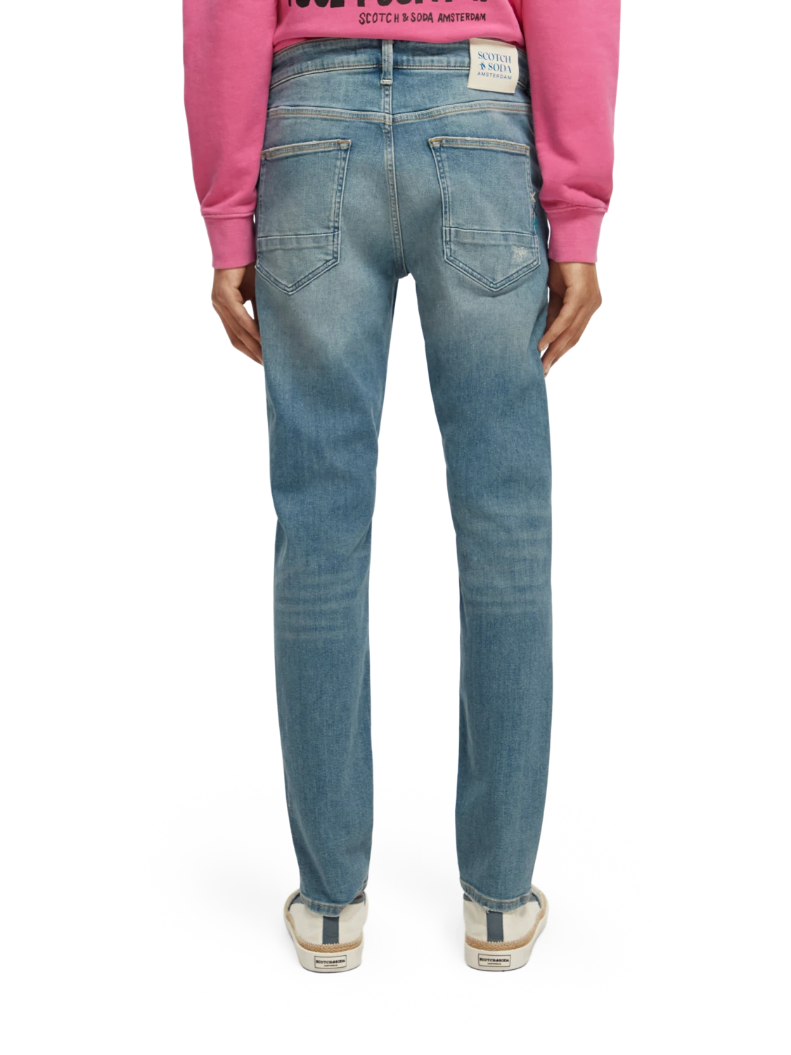 Scotch & Soda Skim Skinny Jeans | Green Dream 4 Scotch & Soda Skim Skinny Jeans | Green Dream - Image 2