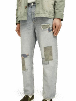 Scotch & Soda Dean Loose Tapered-Fit Premium Hemp-Blended Jeans | Peace Seeker -Scotch & Soda 172164 Peace 20Seeker NHD DTL2