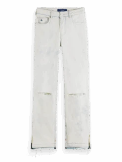 Scotch & Soda The Sky High-Rise Straight Leg Jeans -Scotch & Soda 172189 Bright 20And 20Light FNT