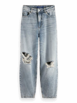 Scotch & Soda Tide High-Rise Balloon Fit Jeans | Back To Nature -Scotch & Soda 172195 Back 20To 20Nature FNT
