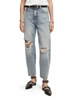 Scotch & Soda Tide High-Rise Balloon Fit Jeans | Back To Nature