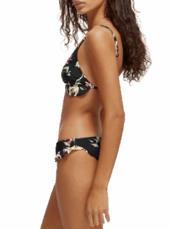 Scotch & Soda Ruffled Bikini Top 17 Scotch & Soda Ruffled Bikini Top -Scotch & Soda 172297 Aster 20Black NHD SDE
