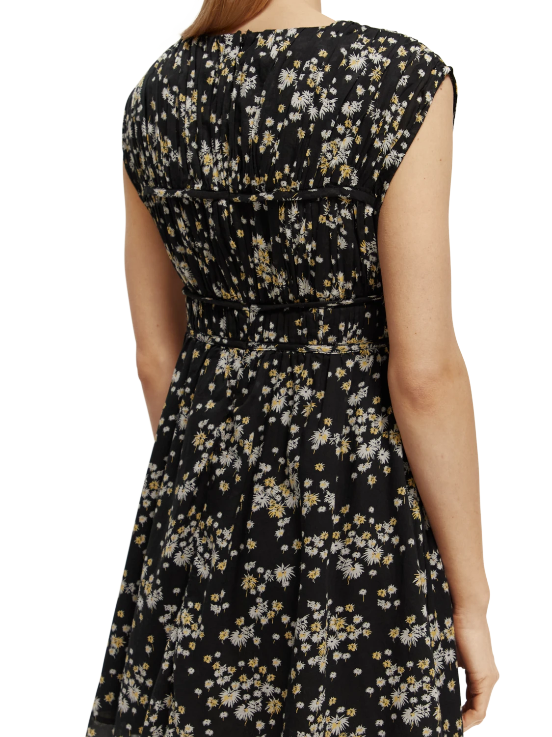 Scotch & Soda V-Neck Sleeveless Mini Dress 6 Scotch & Soda V-Neck Sleeveless Mini Dress - Image 4