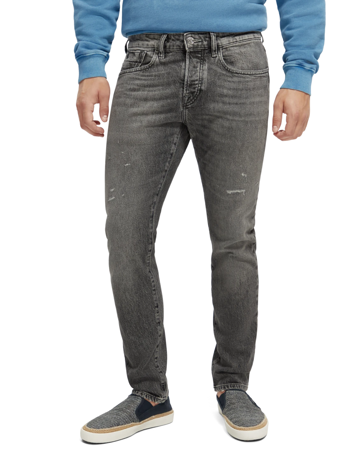 Scotch & Soda Ralston Regular Slim-Fit Jeans | Phantom Black 3 Scotch & Soda Ralston Regular Slim-Fit Jeans | Phantom Black