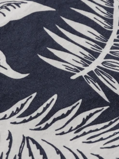 Scotch & Soda Regular Fit Printed Poplin Shirt -Scotch & Soda 172477 Navy 20Leaf DTL6