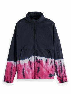 Scotch & Soda Tie-Dye Zip-Through Hooded Jacket -Scotch & Soda 172593 Multicolour 20Tie 20Dye FNT