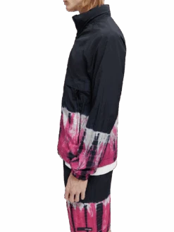 Scotch & Soda Tie-Dye Zip-Through Hooded Jacket -Scotch & Soda 172593 Multicolour 20Tie 20Dye NHD SDE