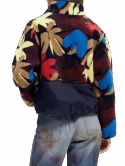 Scotch & Soda Teddy Fleece Anorak Jacket 13 Scotch & Soda Teddy Fleece Anorak Jacket -Scotch & Soda 172704 Flower 20Camo NHD BCK