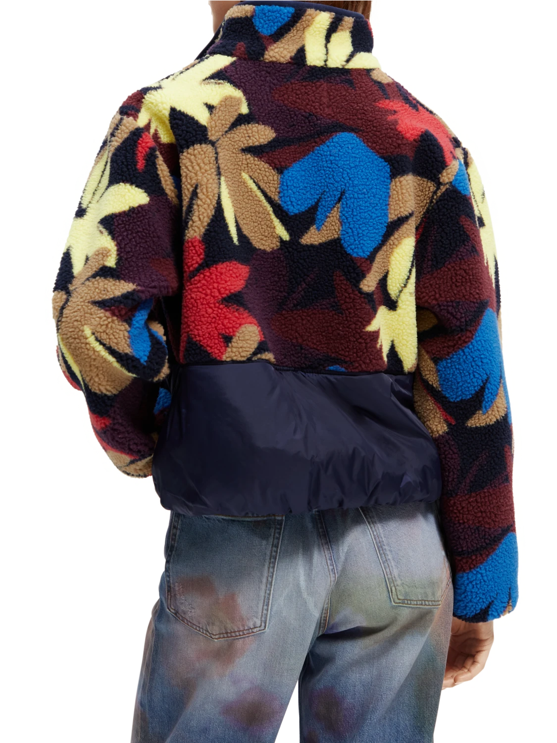 Scotch & Soda Teddy Fleece Anorak Jacket 5 Scotch & Soda Teddy Fleece Anorak Jacket - Image 3