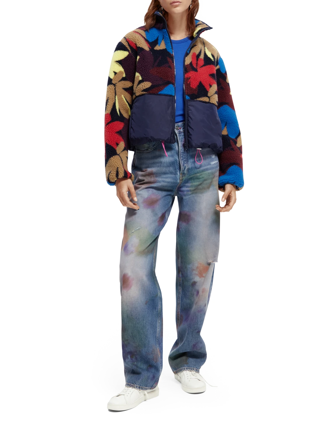 Scotch & Soda Teddy Fleece Anorak Jacket 4 Scotch & Soda Teddy Fleece Anorak Jacket - Image 2