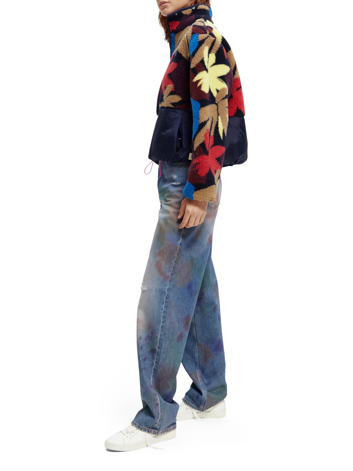 Scotch & Soda Teddy Fleece Anorak Jacket 11 Scotch & Soda Teddy Fleece Anorak Jacket - Image 9