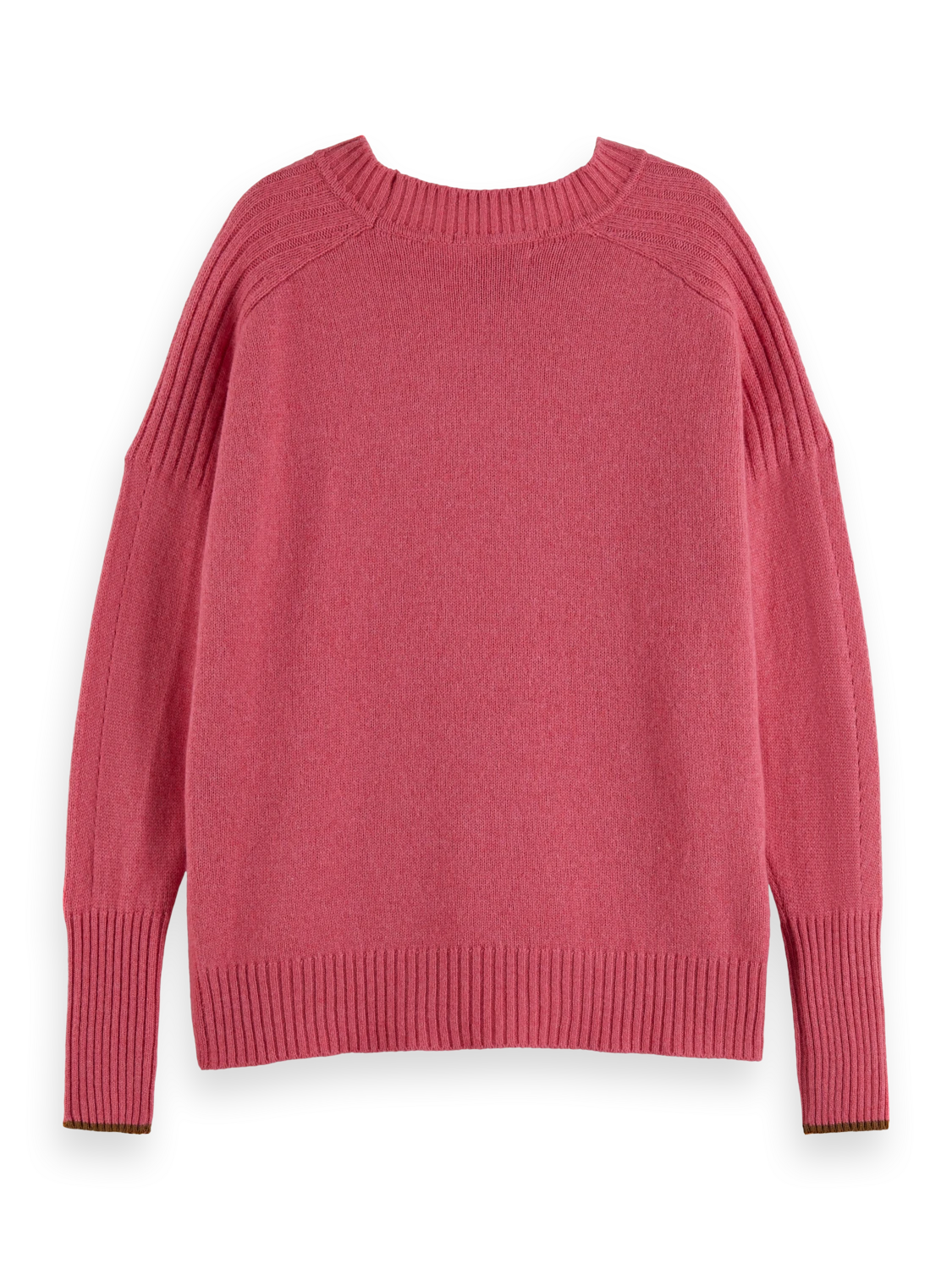 Scotch & Soda Relaxed Fit Wool-Blended Crewneck Sweater 4 Scotch & Soda Relaxed Fit Wool-Blended Crewneck Sweater - Image 2