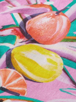 Scotch & Soda High-Rise Mid-Length Shorts 18 Scotch & Soda High-Rise Mid-Length Shorts -Scotch & Soda 172793 Citrus 20Squash 20Orchid DTL6