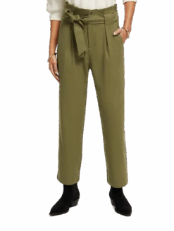 Scotch & Soda Daisy High-Rise Paper Bag Pant