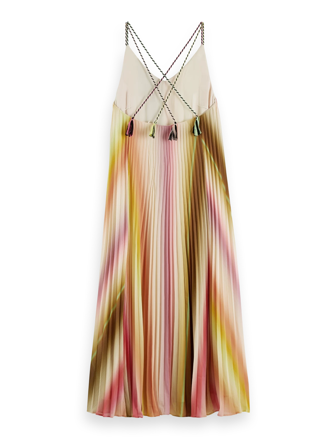 Scotch & Soda Pleated Maxi Strap Dress 8 Scotch & Soda Pleated Maxi Strap Dress - Image 6