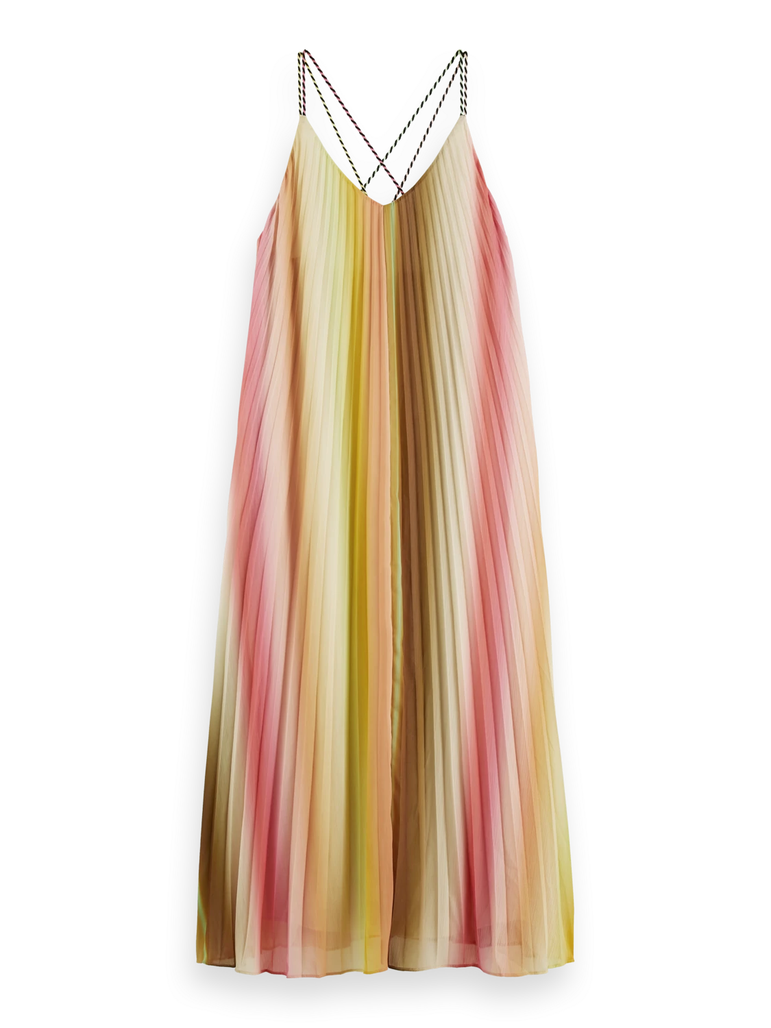 Scotch & Soda Pleated Maxi Strap Dress 7 Scotch & Soda Pleated Maxi Strap Dress - Image 5