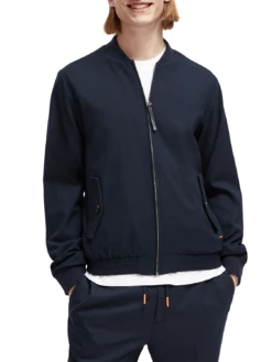 Scotch & Soda Yarn-Dyed Bomber Jacket -Scotch & Soda 172896 6470 4 4c32e224 0f59 4751 8c81 195b6877ff6a