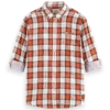 Scotch & Soda Flannel Shirt With Contrast Roll Up Sleeves -Scotch & Soda 172938 6501 1 1b9d3a28 ba8e 44b2 a2b0 8e0d4ff8adcb