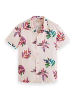 Scotch & Soda Printed Twill Shirt