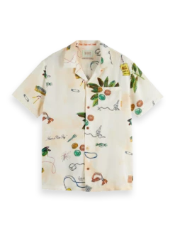 Scotch & Soda Printed Hawaii Shirt