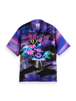 Scotch & Soda Festival Printed Shirt