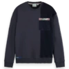 Scotch & Soda Block Texture Pocket Sweatshirt -Scotch & Soda 172970 0562 1 2a140260 fead 472f a8d2 d242fbbdbc93