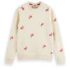 Scotch & Soda Allover Embroidered Sweatshirt