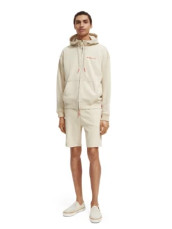 Scotch & Soda Unisex Organic Cotton Zip-Thru Hoodie -Scotch & Soda 173097 0135 6 a7e170ee 4aae 4696 8e19 727d29e793cd