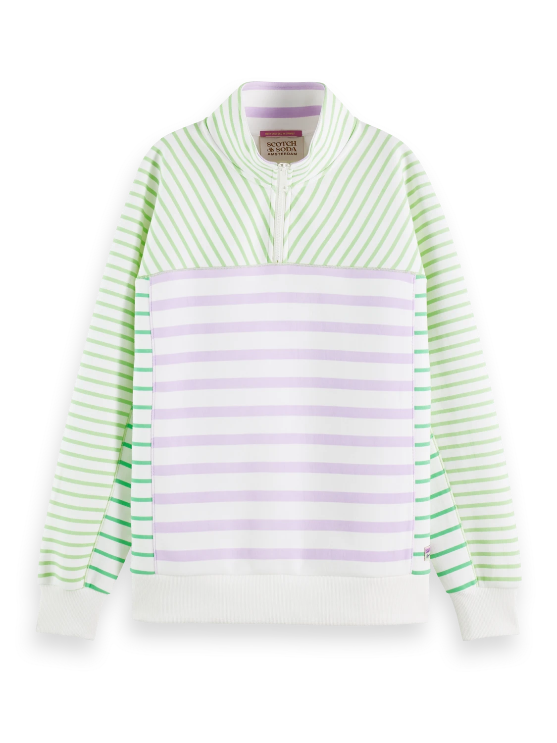 Scotch & Soda Relaxed Fit Half-Zip Sweatshirt 7 Scotch & Soda Relaxed Fit Half-Zip Sweatshirt - Image 5