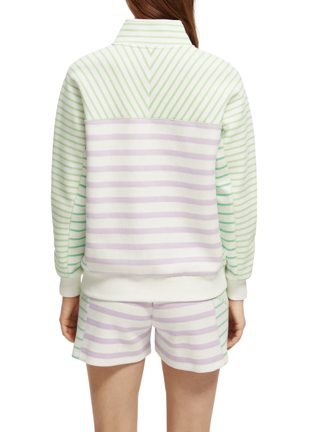 Scotch & Soda Relaxed Fit Half-Zip Sweatshirt 5 Scotch & Soda Relaxed Fit Half-Zip Sweatshirt - Image 3