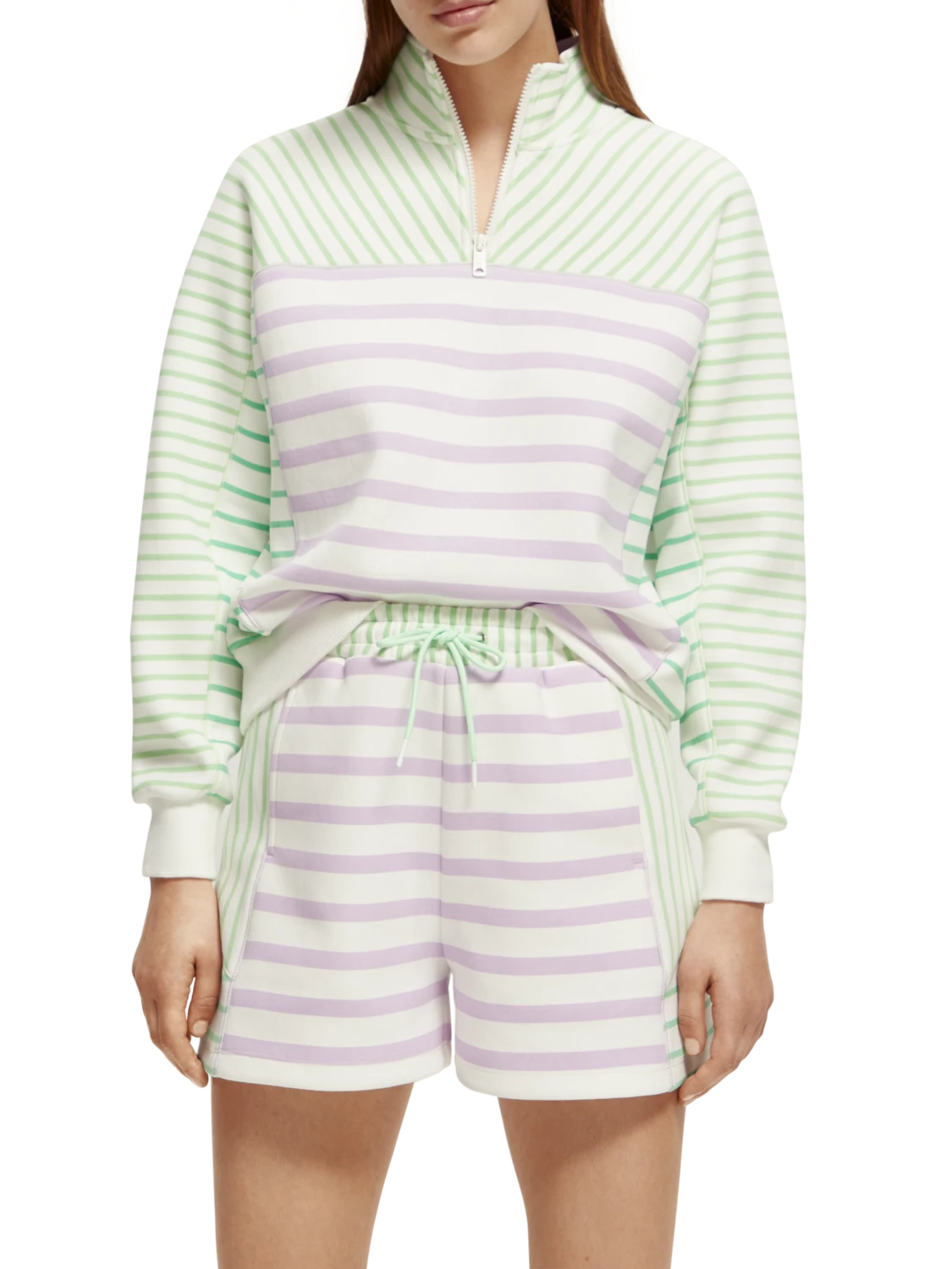 Scotch & Soda Relaxed Fit Half-Zip Sweatshirt 3 Scotch & Soda Relaxed Fit Half-Zip Sweatshirt