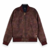 Scotch & Soda Feather Printed Reversible Bomber Jacket -Scotch & Soda 173126 6379 1 c1cfb407 87fc 4cbb b9de a481f426ad98
