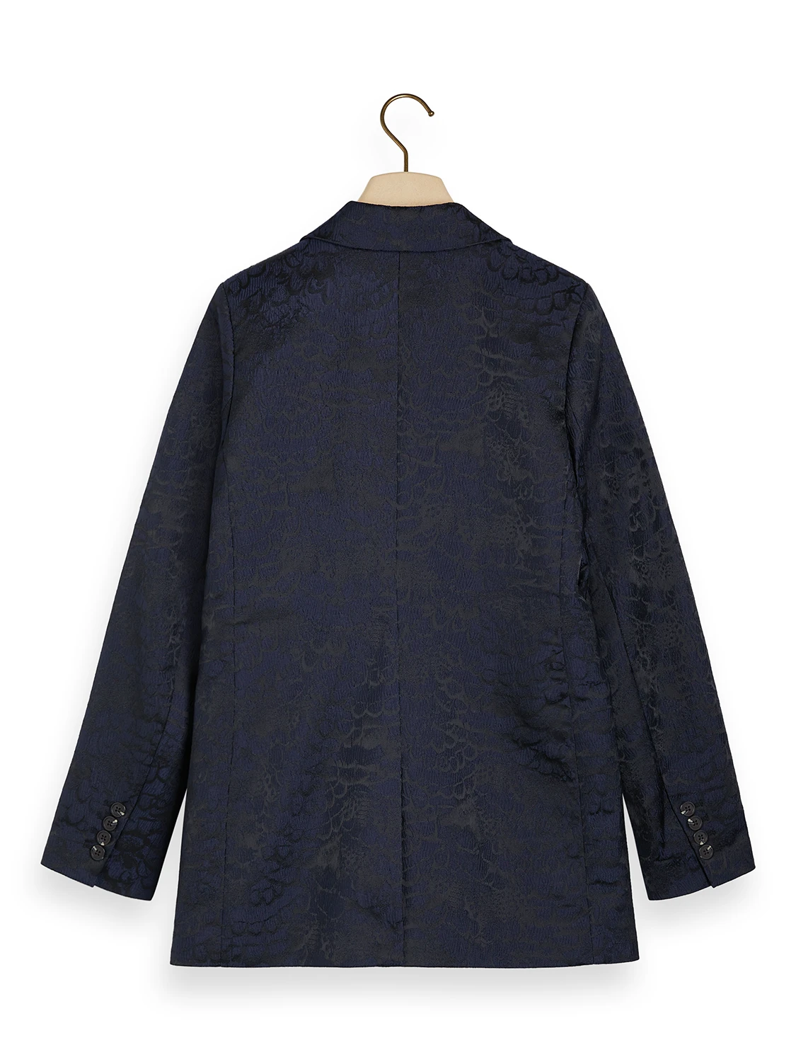 Scotch & Soda Feather Jacquard Single Breasted Blazer 4 Scotch & Soda Feather Jacquard Single Breasted Blazer - Image 2