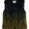 Scotch & Soda Gradient Faux Fur Gilet