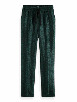 Scotch & Soda Maia Leopard Jacquard Jogger