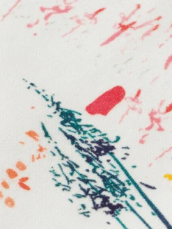 Scotch & Soda Mid-Rise Printed Sweatpants 17 Scotch & Soda Mid-Rise Printed Sweatpants -Scotch & Soda 173180 Wilder 20White DTL6