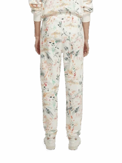 Scotch & Soda Mid-Rise Printed Sweatpants 13 Scotch & Soda Mid-Rise Printed Sweatpants -Scotch & Soda 173180 Wilder 20White NHD BCK
