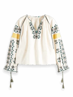 Scotch & Soda Embroidered Top