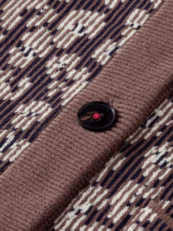 Scotch & Soda Animal Printed Jacquard Reversible Cardigan -Scotch & Soda 173335 2478 5 b4a40254 36ae 4188 8d66 09799b244e02