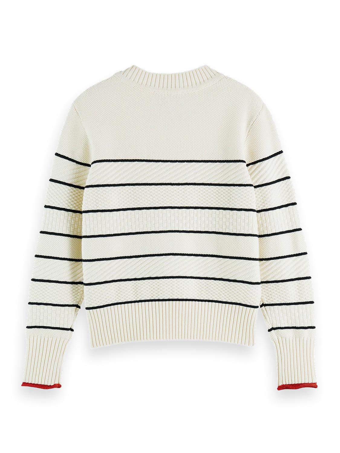 Scotch & Soda Button Shoulder Striped Pullover 4 Scotch & Soda Button Shoulder Striped Pullover - Image 2