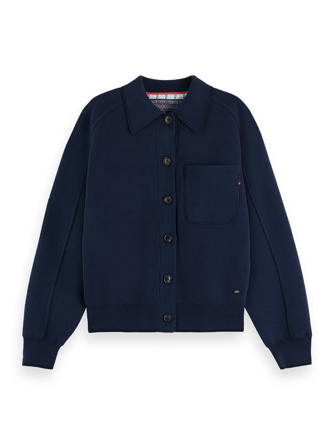 Scotch & Soda Pocket Detail Knit Jacket 3 Scotch & Soda Pocket Detail Knit Jacket