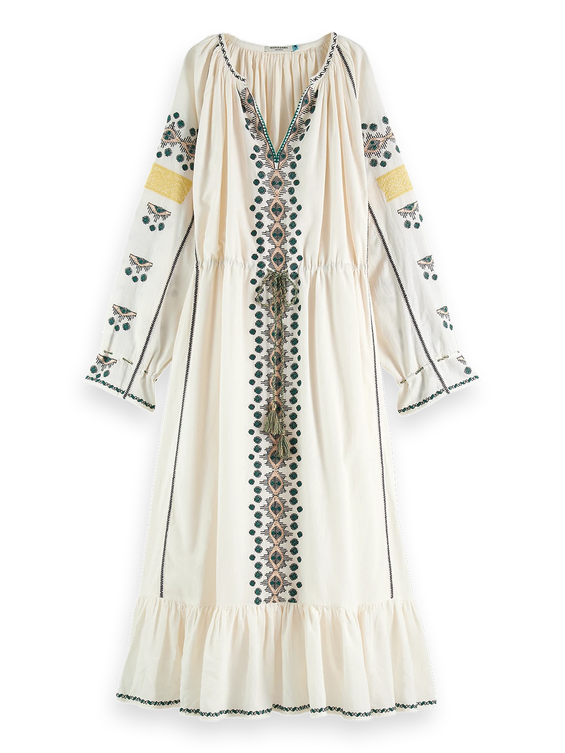 Scotch & Soda Embroidered Maxi Dress 3 Scotch & Soda Embroidered Maxi Dress